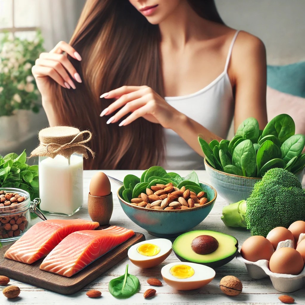 손톱과 머리카락이 건강해지는 영양소와 식단