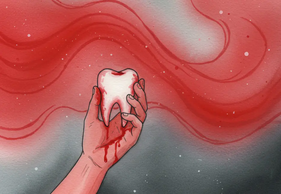 이가 빠지면서 피가 나는 꿈 해몽