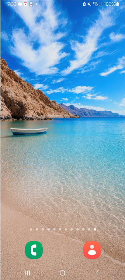 방법 1: 핸드폰 첫 화면으로 이동하기