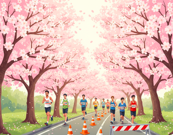 경주 벚꽃 교통통제구간