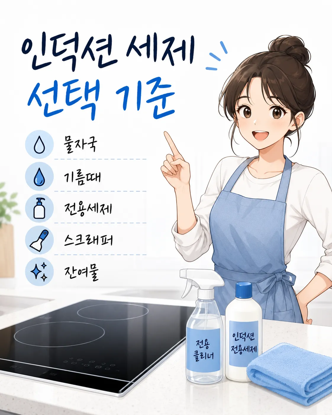 인덕션 세제 선택 기준