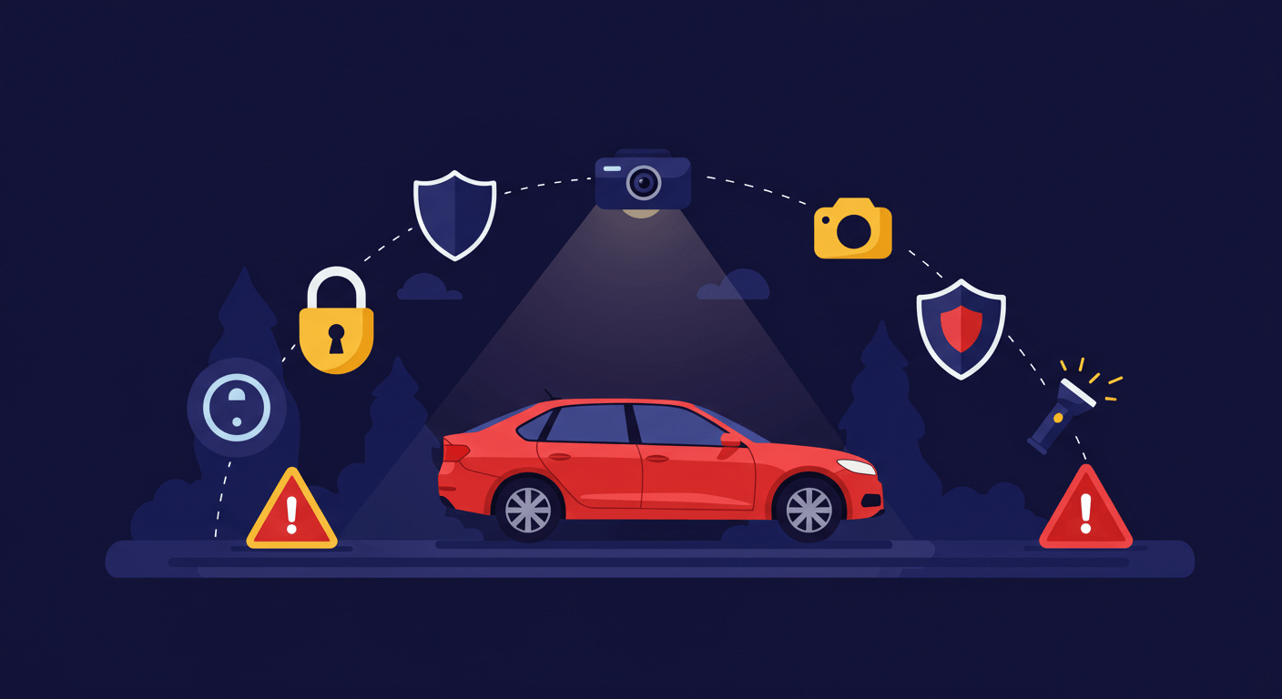 자동차 보안 완전정복 (도어락, 블랙박스, 호신법)