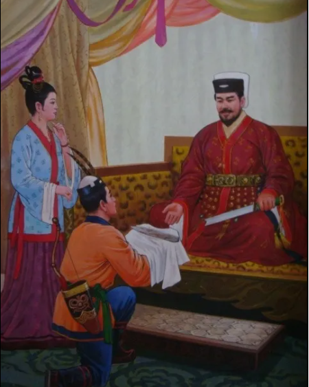 유리왕의 벽화
