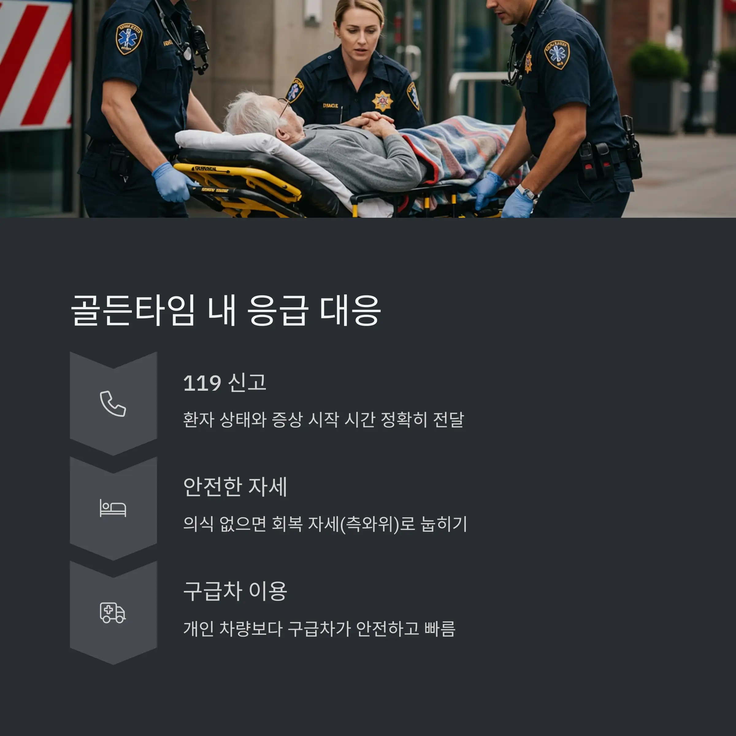 🏥 병원 검사 및 치료 과정