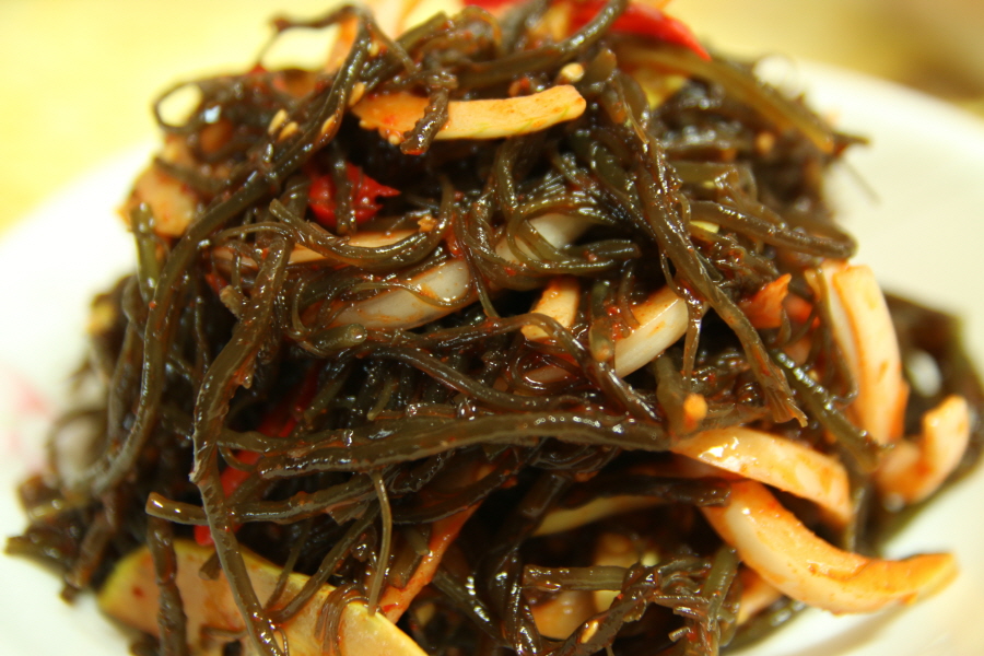 꼬시래기 요리