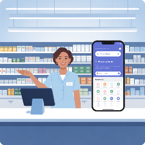 휴일지킴이약국 이용가이드 (검색) 이미지
