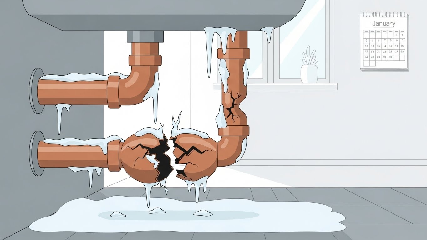 수도동파 방지 요령 총정리｜겨울철 수도관 동결 예방과 대처 방법