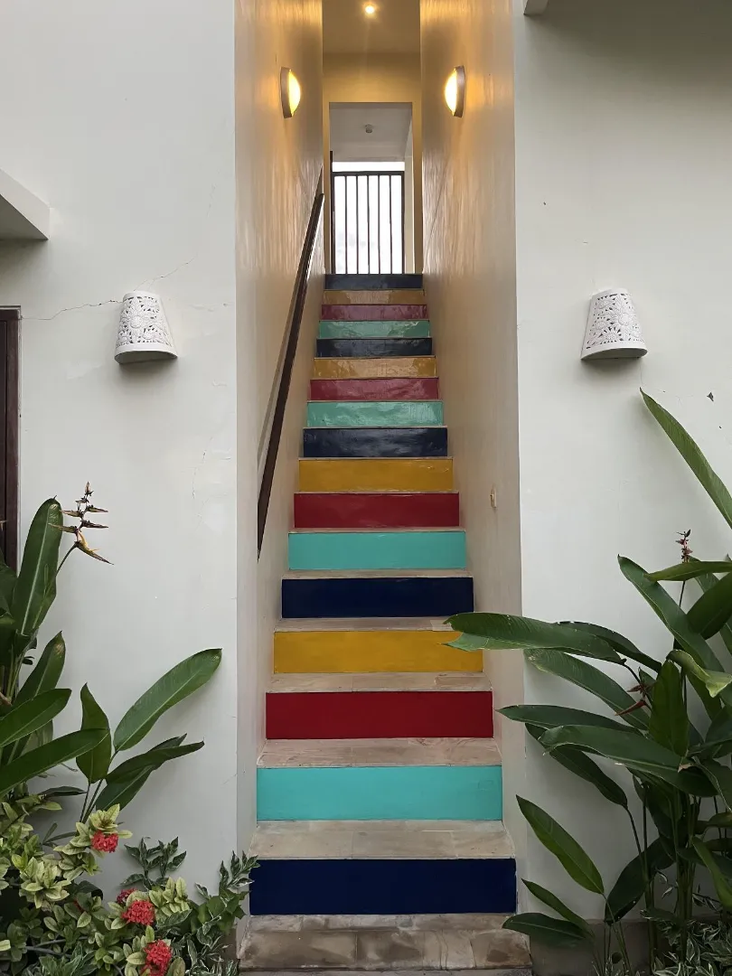 카사 데 아메드 2층 계단