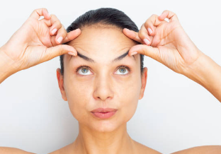 팔자주름 스트레칭