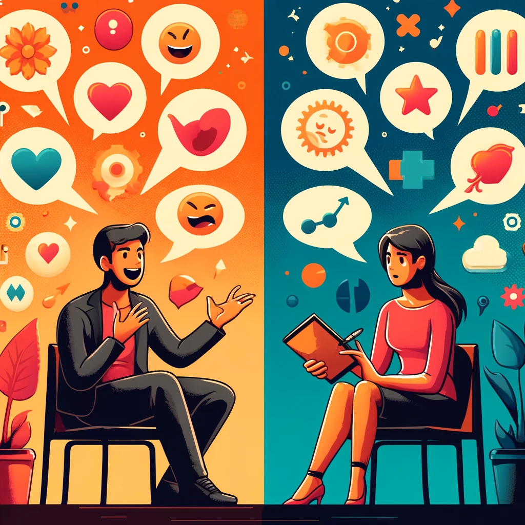 말이 통하지 않는 이유, 혹시 당신의 대화 스타일 때문일까요? 관련 이미지