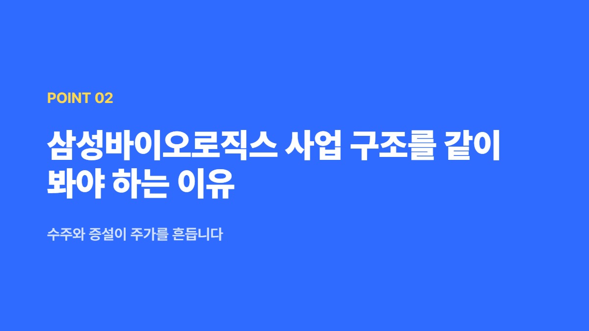 삼성바이오로직스 사업 구조를 같이 봐야 하는 이유 — 수주와 증설이 주가를 흔듭니다
