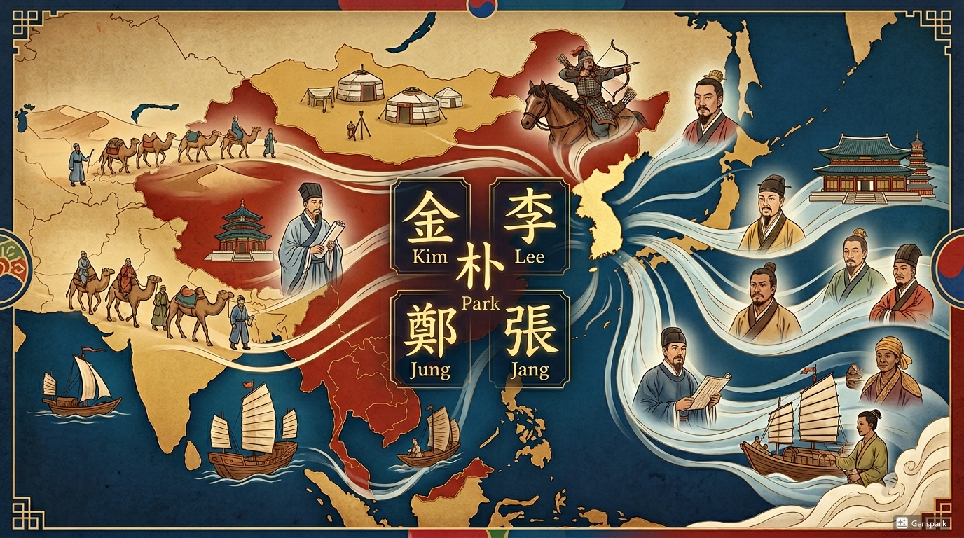 한국 성씨 속 숨겨진 '글로벌' 뿌리 TOP 8과 귀화 역사