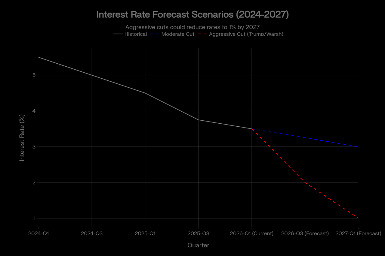 파월 의장 사임과 케빈 워시 등판시 금리 전망
