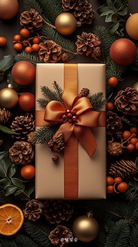 미니멀_선물상자_폰배경