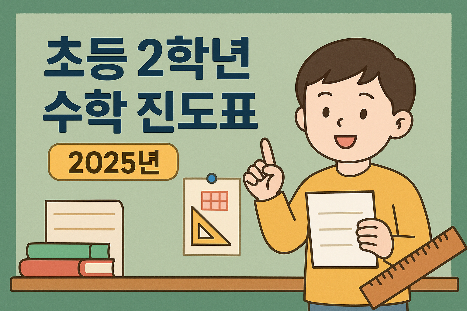 2학년 수학 진도표