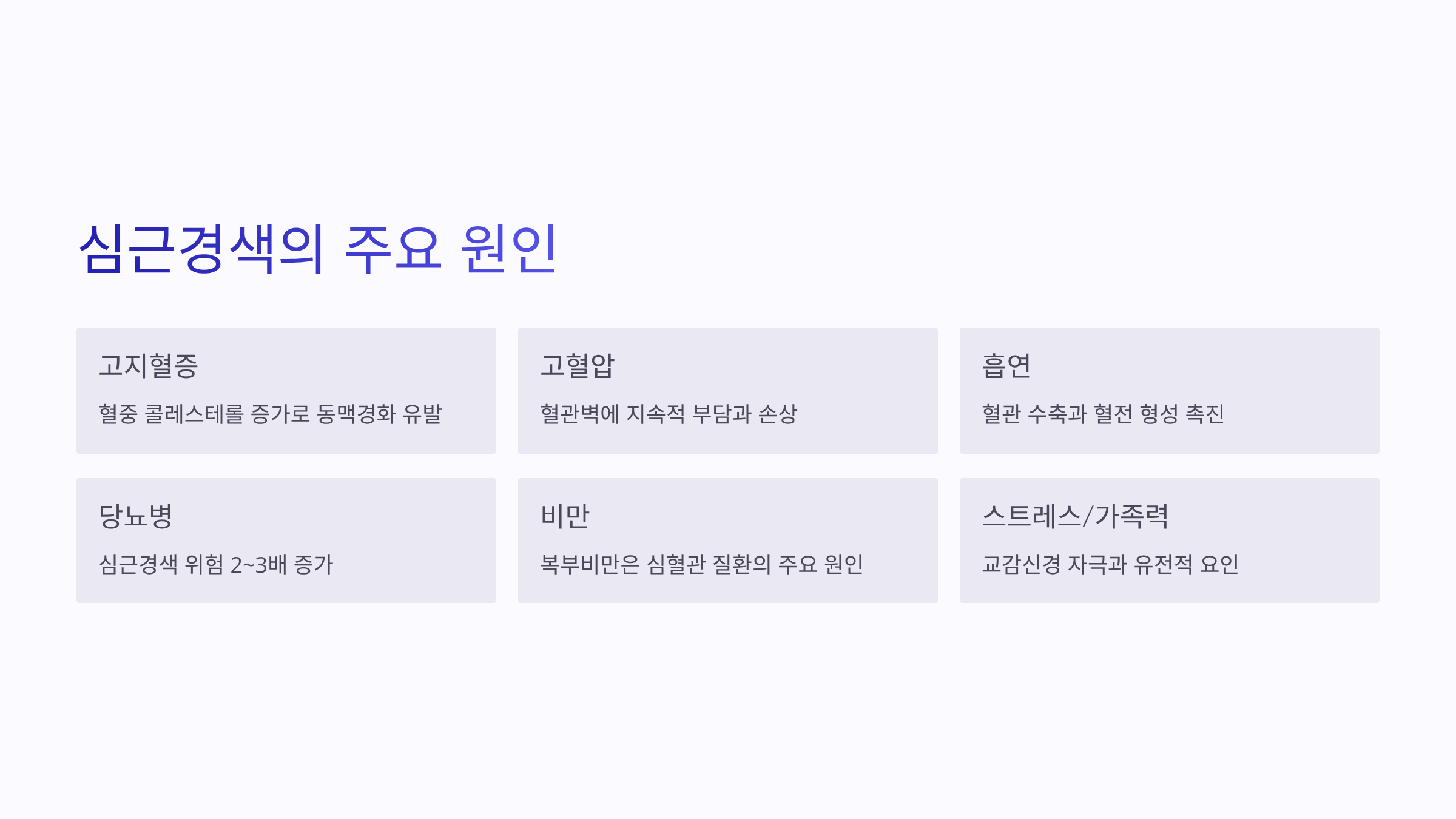 심근경색 초기증상 사진입니다.