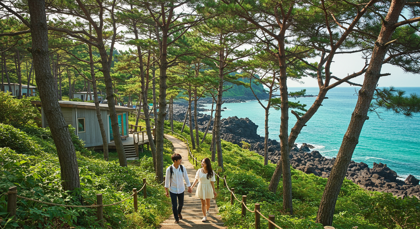 제주 감성 숙소에서 바다와 숲길을 즐기는 하루 일정