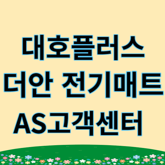 대호플러스 더안 전기매트