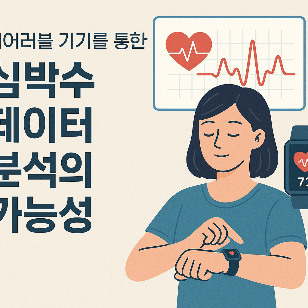 웨어러블 기기를 통한 심박수 데이터 분석의 가능성