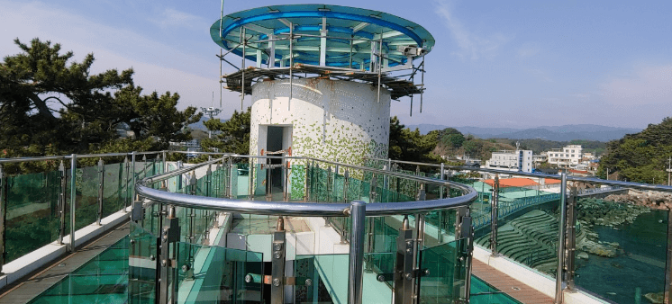 남애항 스카이워크 전망대 이미지