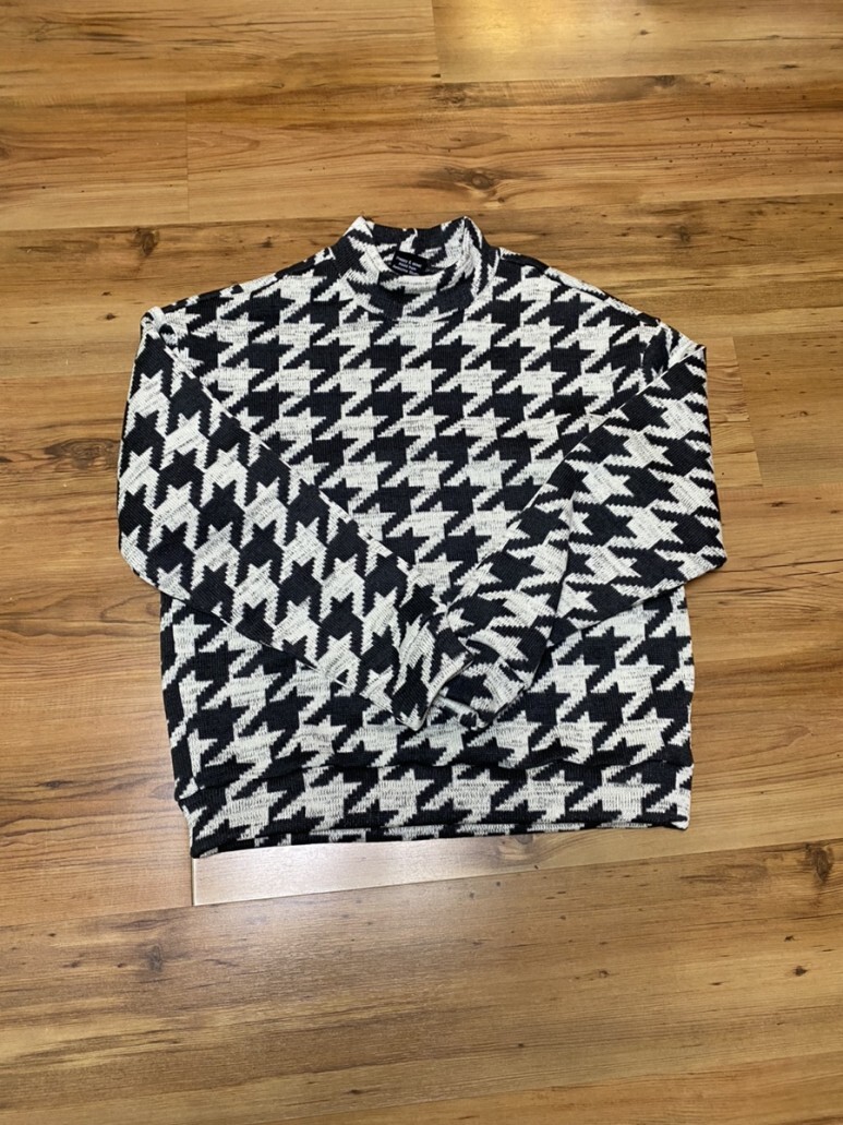 어썸스튜디오[기모]사카리바 오버핏 모크넥 하운드투스