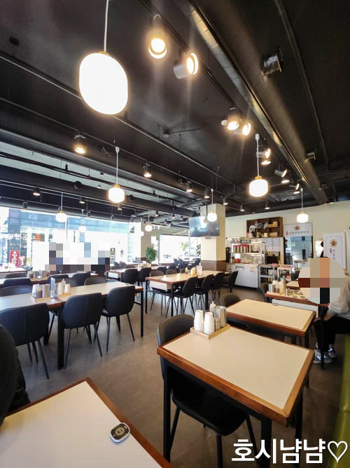 명인대동양평해장국 하남 풍산점 내부 – 넓고 깔끔한 매장 전경