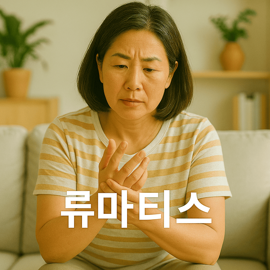 자가면역 반응으로 인한 관절 조직 공격