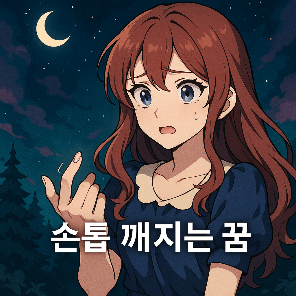 손톱 깨지는 꿈