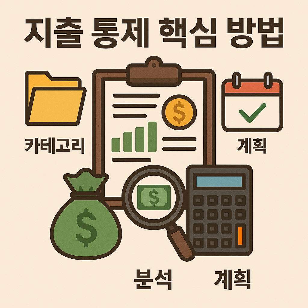 지출 통제 핵심 방법 이미지