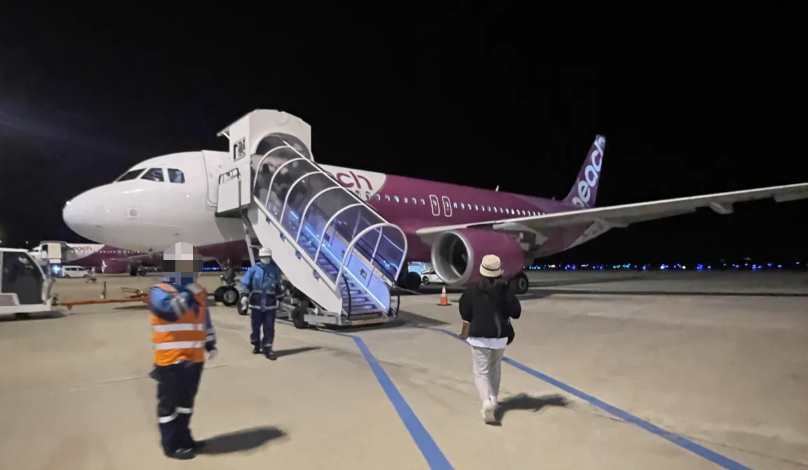 피치항공-대기중인-항공기