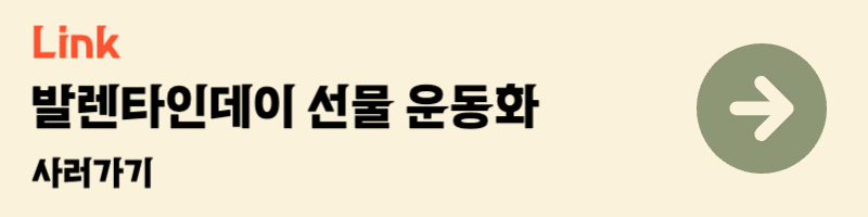 발렌타인데이 남편 남친 선물 추천 운동화 나이키 아디다스 뉴발란스 오니츠카타이거 명품스니커즈