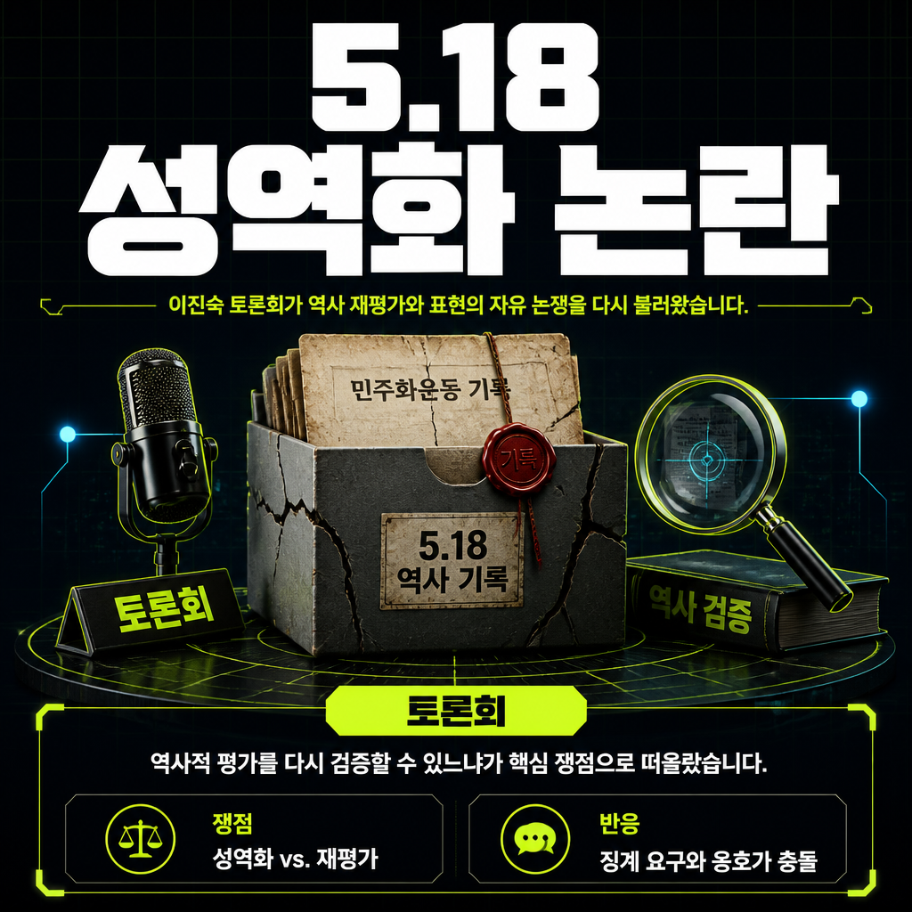 5.18 성역화 논란