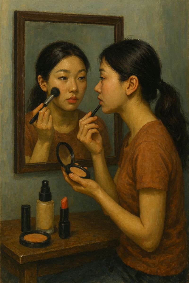 화장하는 꿈 해몽 – 감추고 싶은 진심