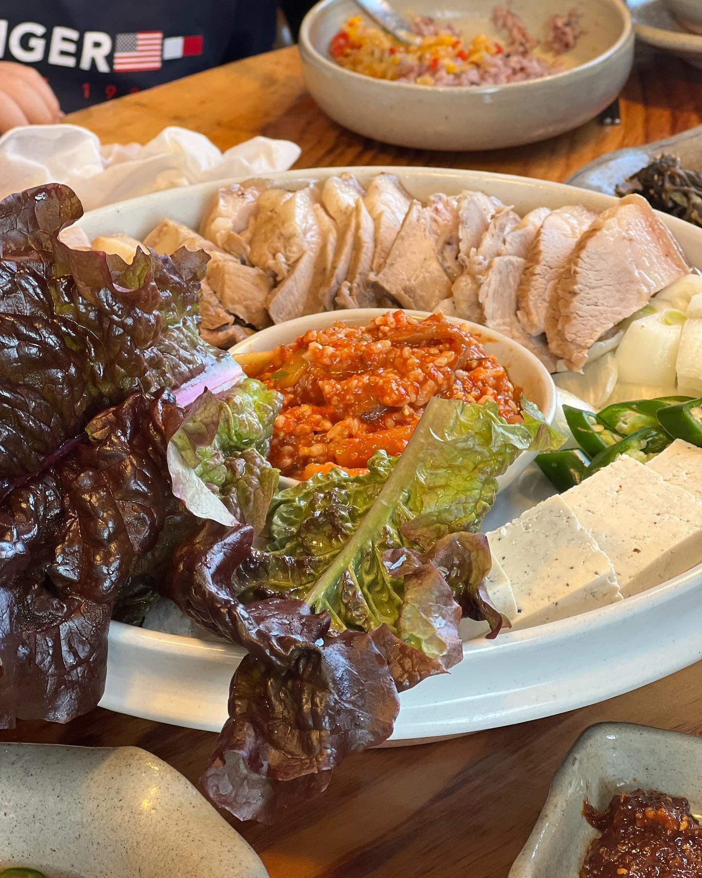 경주 불국사 맛집 다시마 모두부 두부 삼합 백반 한정식