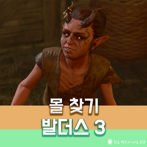 발더스3 몰 찾기