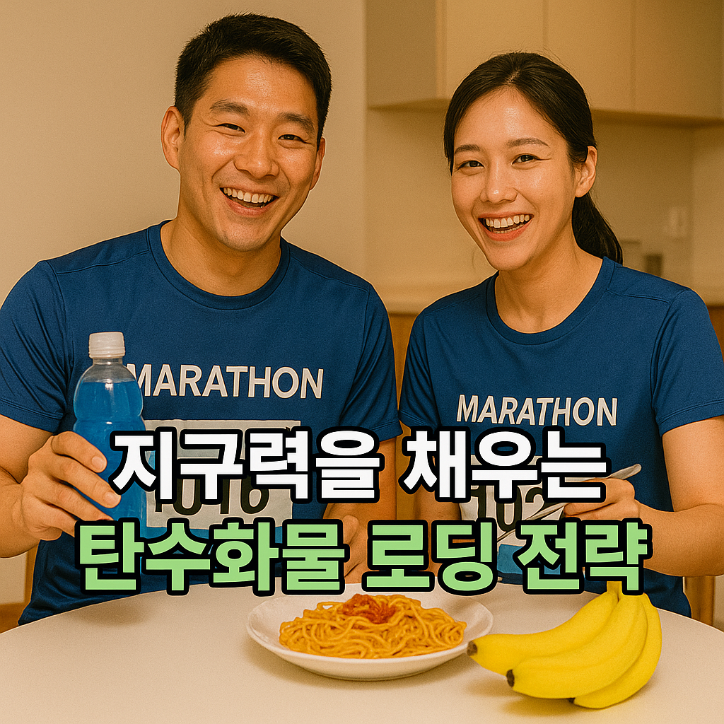 마라톤 전날 탄수화물 로딩