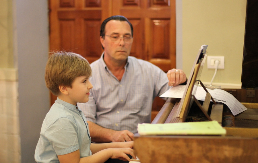 피아노연습전략관련 레슨모습사진