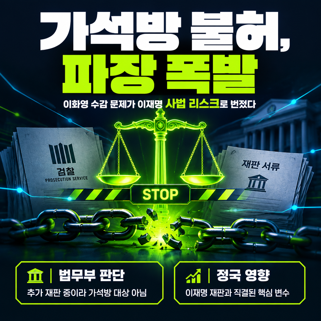 가석방 불허, 파장 폭발