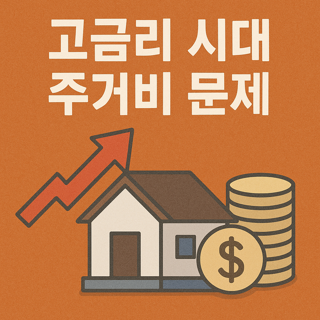 고금리 시대 주거비 문제
