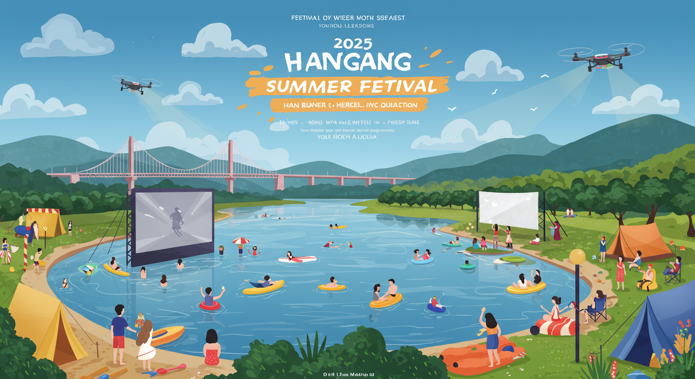 2025 한강몽땅 여름축제 일정 총정리! 프로그램부터 장소까지 한눈에