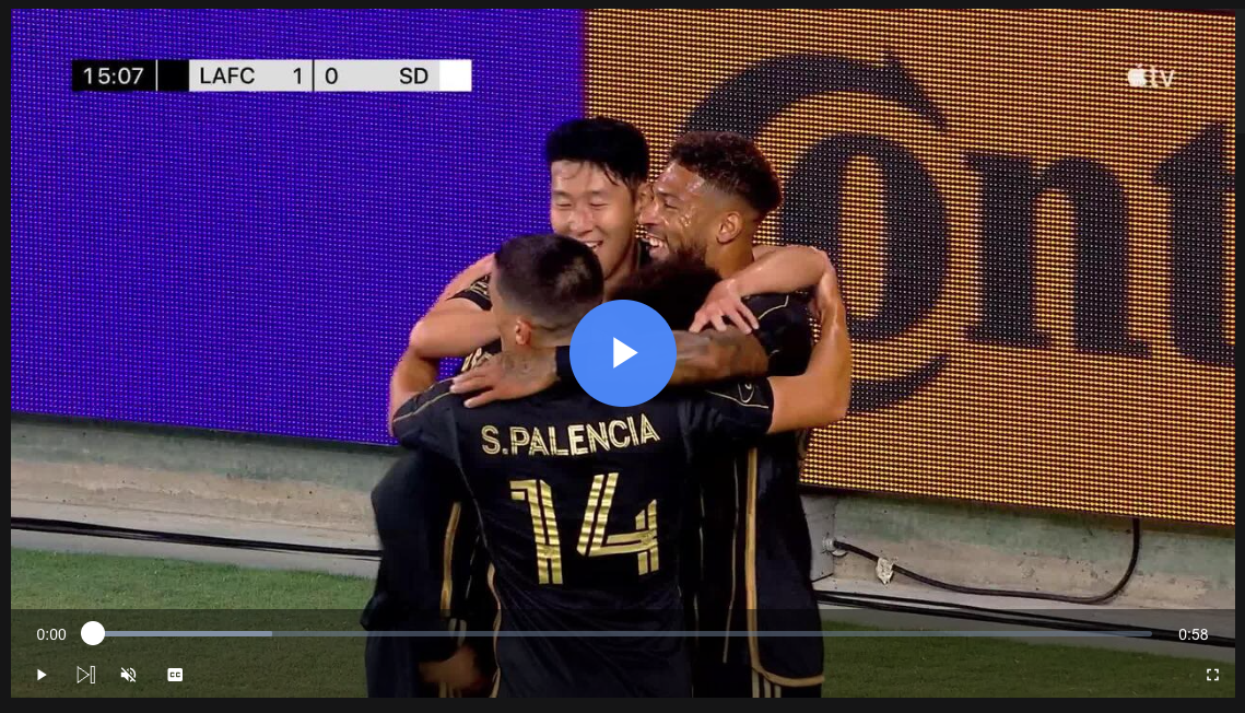 LAFC 선제골 장면