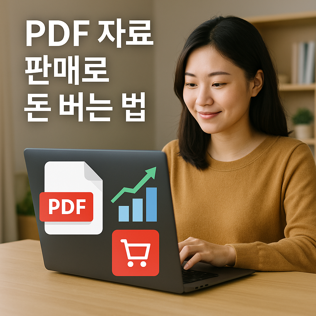 PDF 자료 판매로 돈 버는 법