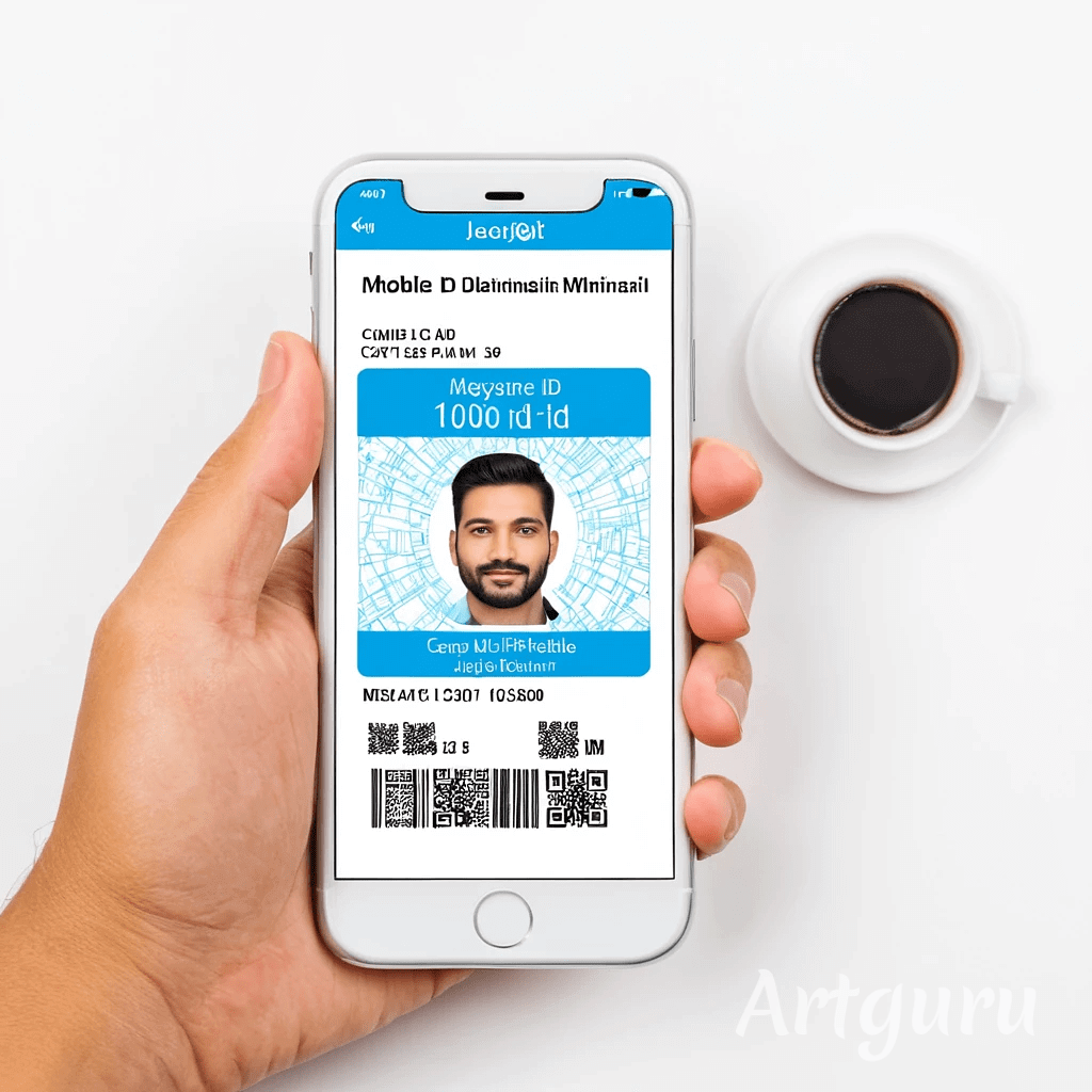 휴대폰에 등록한 Mobile ID