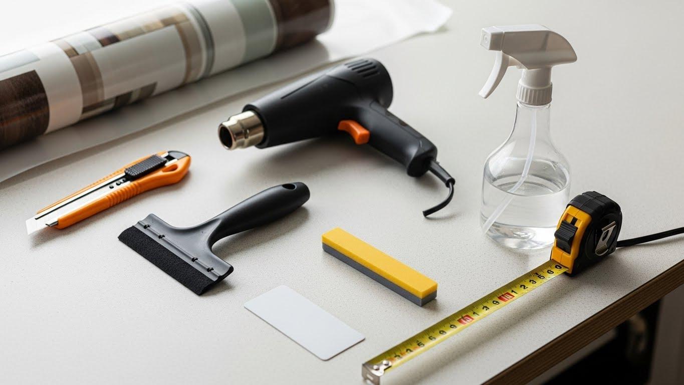 인테리어 필름 시공공구