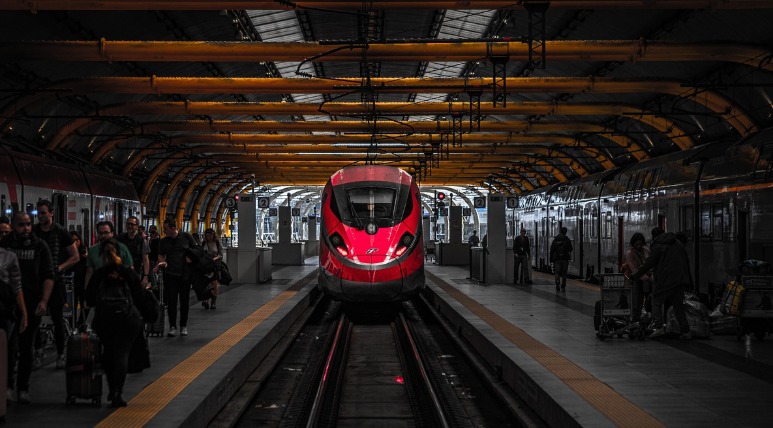 철도 기차역 사진