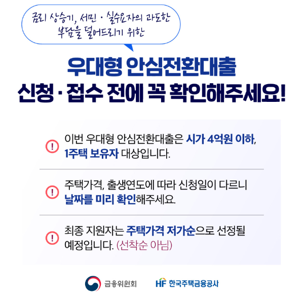 안심전환대출 대상