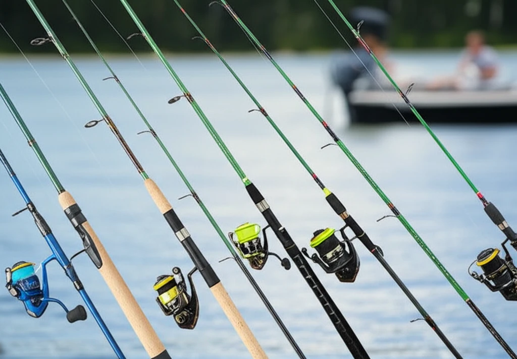성공적인 낚시를 위한 낚시대 선택 노