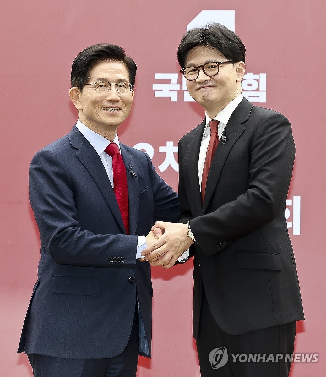 국민의힘 결선 한동훈 김문수 양자토론 생중계 보러가기