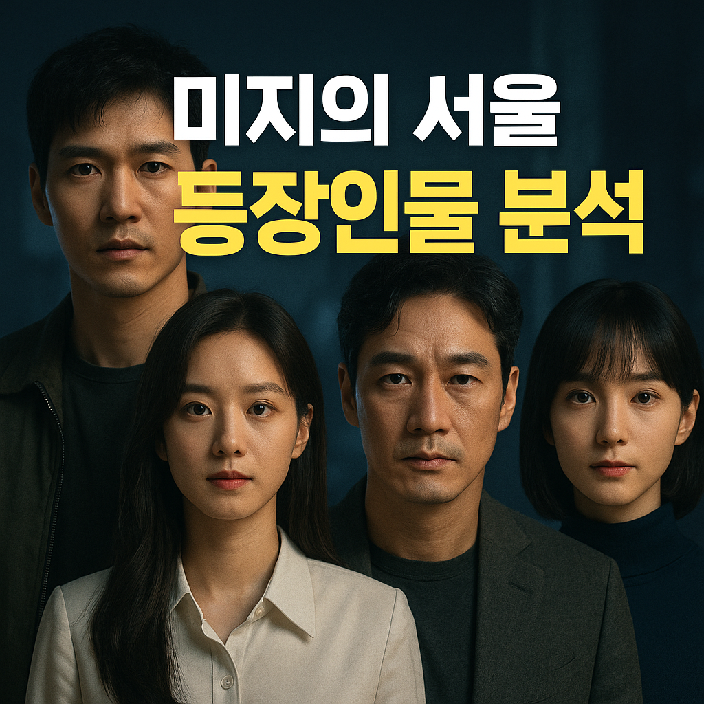 〈미지의 서울〉 등장인물 완전 분석