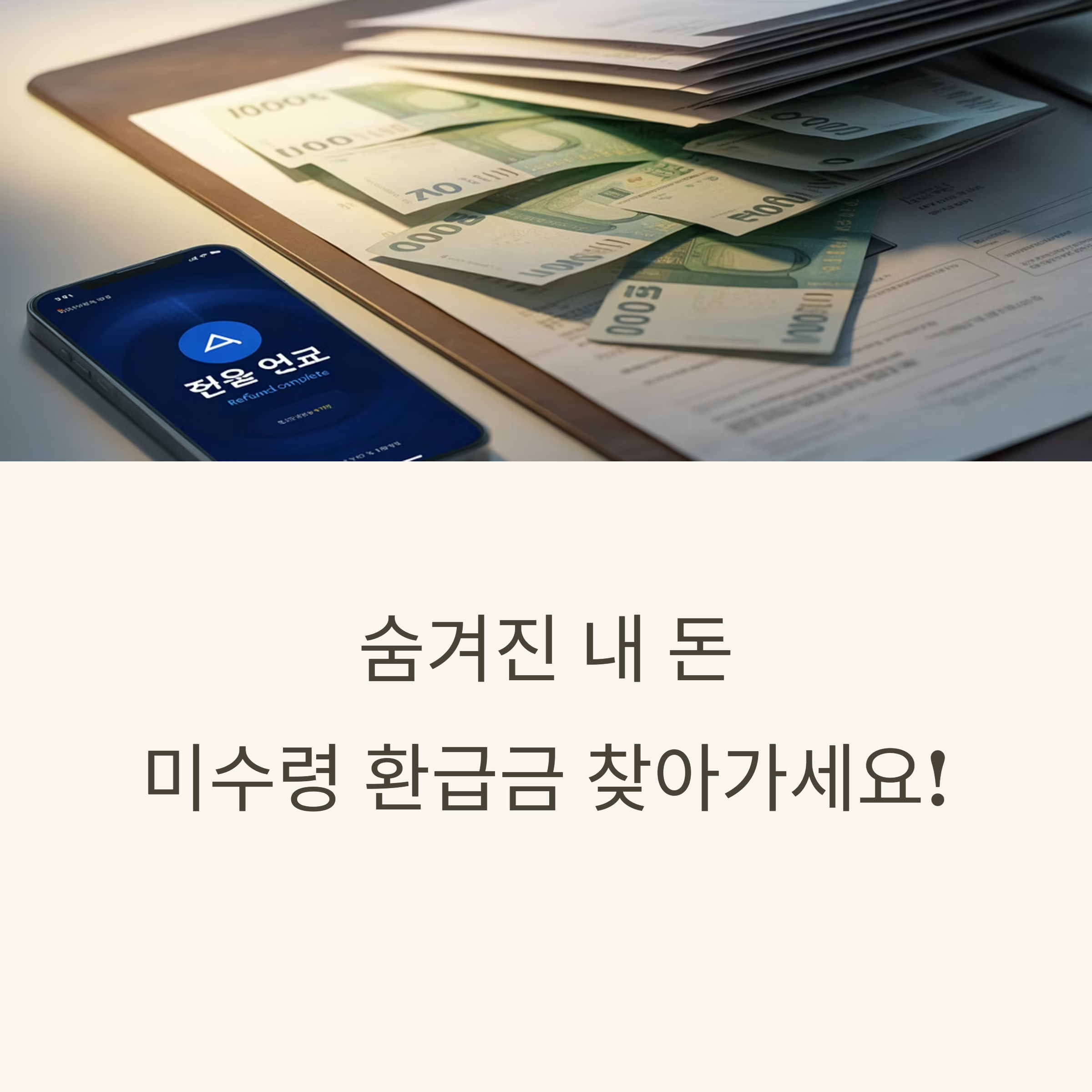 정부 미환급금 통합 조회 시스템